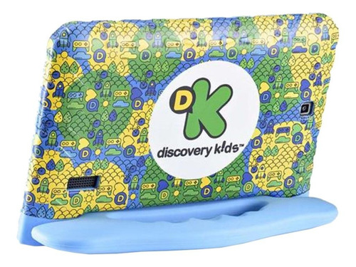 Tablet Multilaser Discovery Kids NB290 7" 8GB azul com memória RAM 1GB