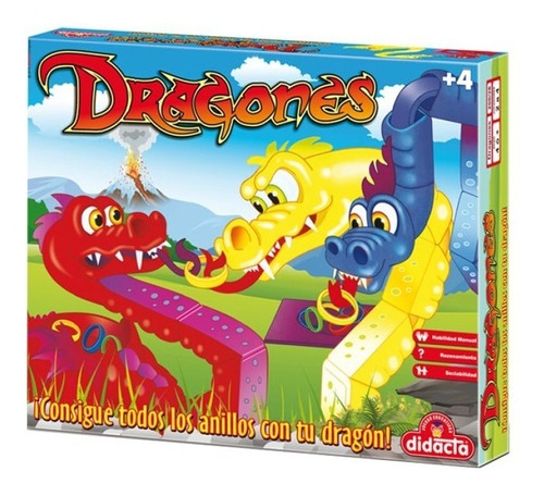 Juego De Mesa / Juego  Dragones , Juego En Caja !!!