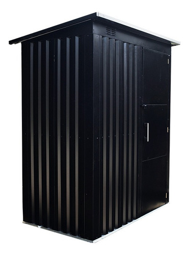 Deposito De Jardin Tromen Casilla Storall 1,61 X 2,20mt Color Negro