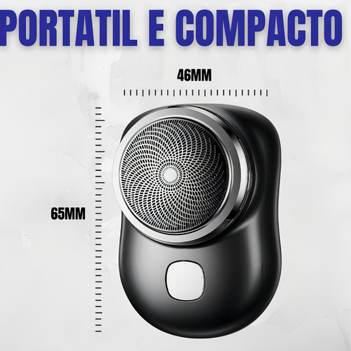 Genérica Mini Shaver Blue 110/220v