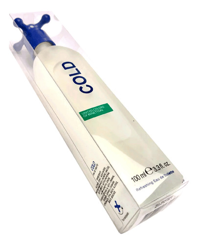 Perfume Para Caballero Eau De Toilette Benetton Cold 100ml