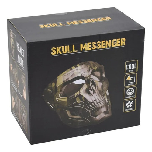 Mascara Airsoft Skull Messenger Calavera Protección Facial