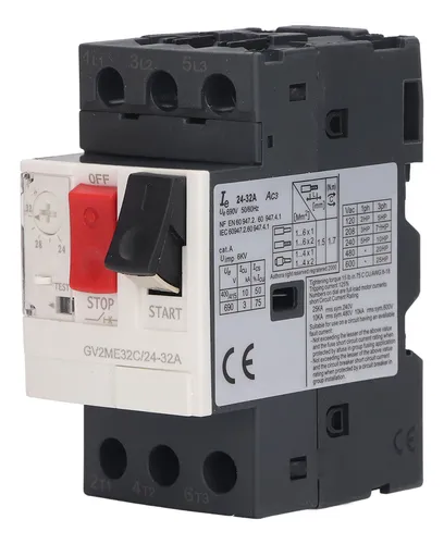 Motor Protector Circuit Breaker 3p Overload Protection | MercadoLivre