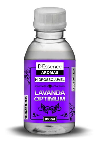 Essencias Aromatizantes Para Sabonetes Lavanda Optimum 123ml