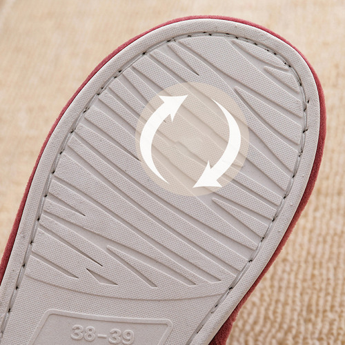 Pantuflas Peluche Mantener Caliente Suaves Y Cómodo Unisex