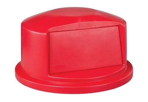 Tapa Domo Abatible Brute Rubbermaid 32 Galones Color Rojo