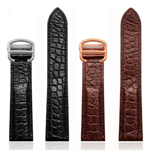 Correa De Reloj De Mujer Con Pulsera De Cuero Genuino De