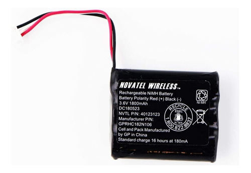 Batería De Reemplazo De Novatel P/n: 40123123 1800mah 3.6v P