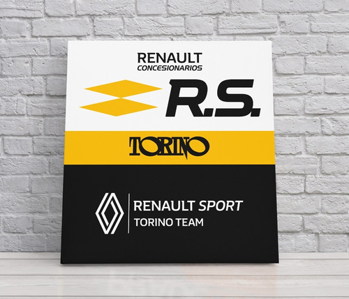 Carteles Renault Torino Team 2021 Tc Turismo Carretera 30x30