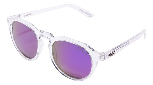 Lentes De Sol Xades | Pro | X2 Pro Transparente Morado Lente Violeta