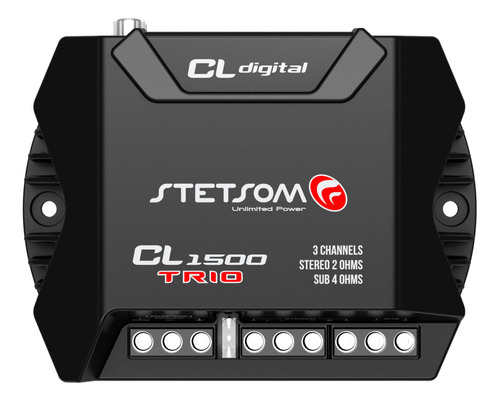 Modulo Amplificador Stetsom Cl 1500trio 3 Canal Digital 400w