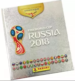 Album Platinium Pasta Dura Panini Mundial Rusia 2018