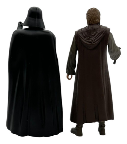 Figuras Darth Vader Y Obi Wan Kenobi Star Wars Episodio 6