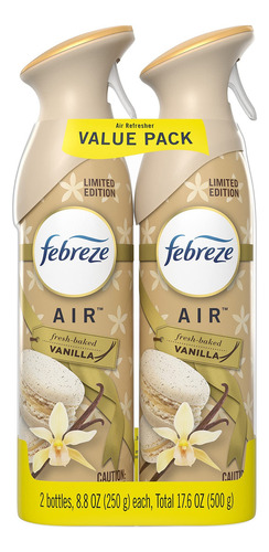 Febreze Air Effects Freshener Baked Vanilla Pack Of 2