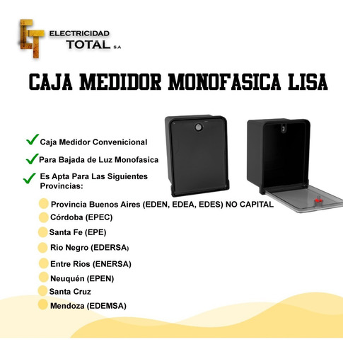 Imagen 3 de 10 de Bajada De Luz Pilar Kit Homologado Monofásica Eden Edes