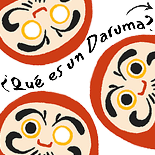 Daruma Japonés - Regalo Original Con Sentido Simbólico Rojo