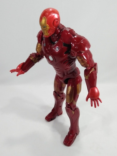 Boneco Homem De Ferro Hasbro Repulsor Power 30 Cm Luz E Som