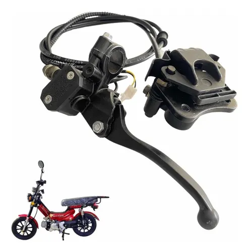 Sistema De Freno Hidr ulico Trasero Para Bicimoto Boji 49cc