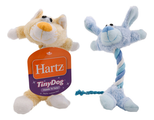 Pack 2 Juguetes Peluches De Cuerda Para Perro Hartz