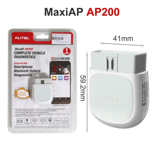 Imagen 3 de 9 de Escaner Automotriz Autel Maxiap Ap200 Obd2