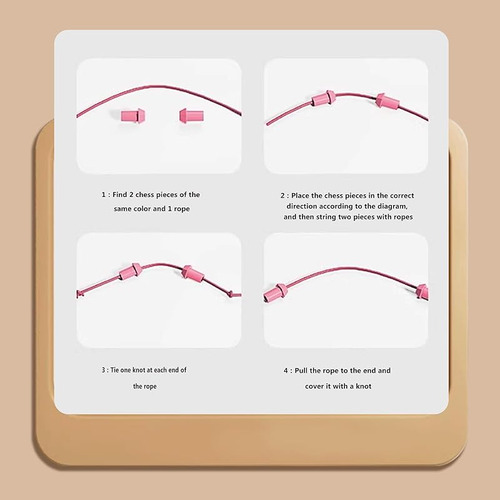 Juego De Rompecabezas Rope Untangling, Juego De Mesa De Estr