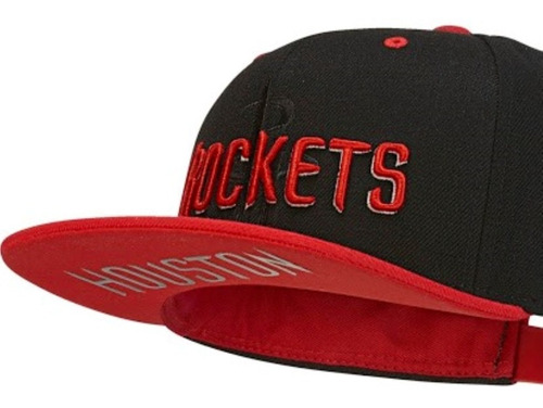 Nba Houston Rockets Gorro Snapback Adjustable Bk3039