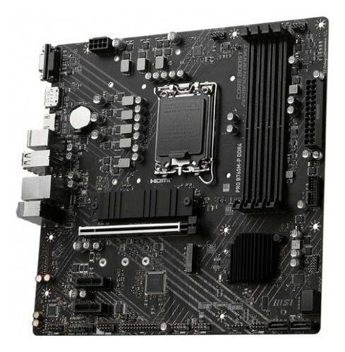 Tarjeta Madre Msi Micro-atx Pro B760m-p Ddr4, S-1700 128gb