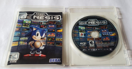 Sonic's Ultimate Genesis Collection Ps3 Mídia Física