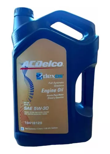 ACDelco Dexos2 SAE 5W-30 Engine Oil 2.8L Duramax | 1qt