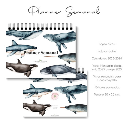 Planner Planificador Semanal + Stickers