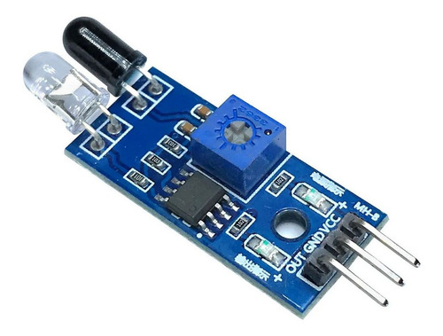 Módulo Sensor De Obstaculos - Reflexión, Infrarrojo, Arduino