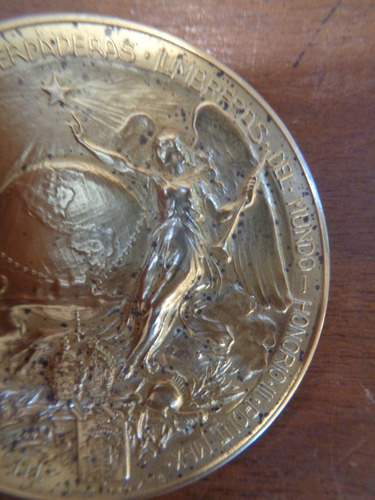 Imagen 4 de 10 de Antigua Medalla Honorio Tercero De 1916 Firmada