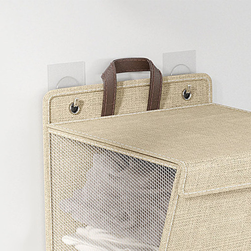 Cesto De Ropa Sucia Plegable Para Colgar En La Pared