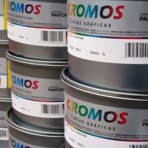 Tinta Cromos Verde Bandeira Lata 2 Kgs