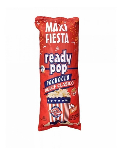 Imagen 2 de 4 de Pochoclo DuLce Maxi Fiesta Ready Pop 300g