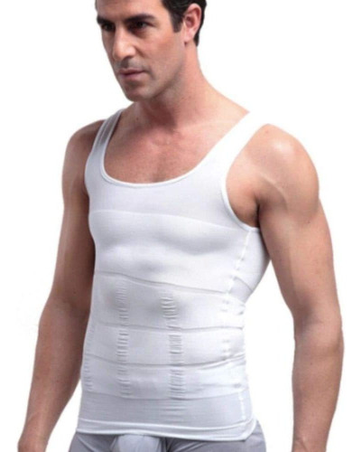 Poleras De Compresión Para Hombres Shapewear Chaleco Cuerpo