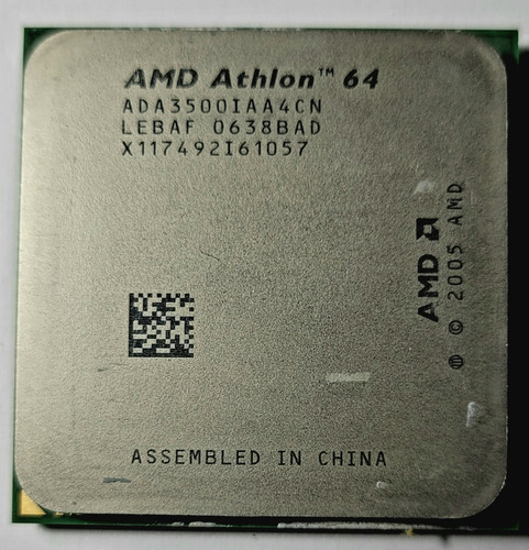 Procesador Amd Athlon 64 Ada3500iaa4cn 2.2ghz 3500+ Am2 (Usado)