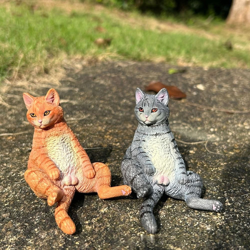 Figuras De Acción Simulation Cat Model Pvc Cat