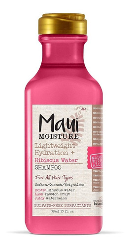 Maui Moisture Shampoo Hidratación Ligero Jamaica 385 Ml