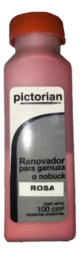 Renovador Rosa Para Gamuza Y Nobuck Pictorian X 100 Cc