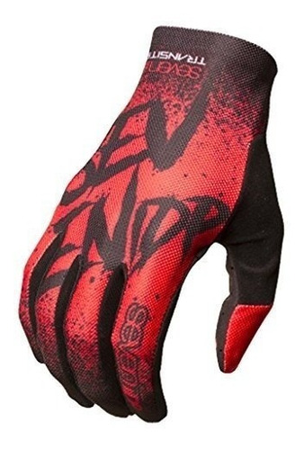 7idp Transition Glove Gradient Red / Black -talla L