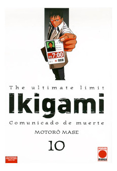 Libro Ikigami 10 De Motoro Mase Panini Manga