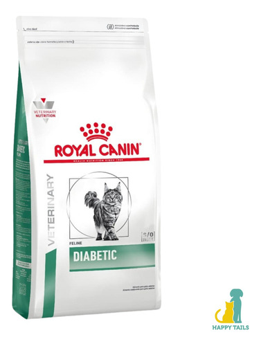 Royal Canin Diabético Gato X 1,5kg - Happy Tails 