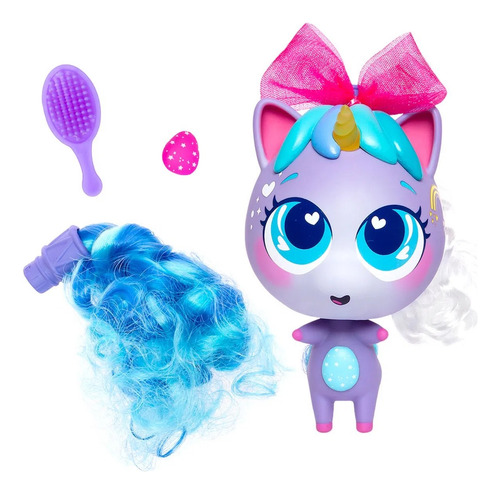 Imagen 4 de 6 de Muñeco Distroller Chikiticornio Cornelia Lila