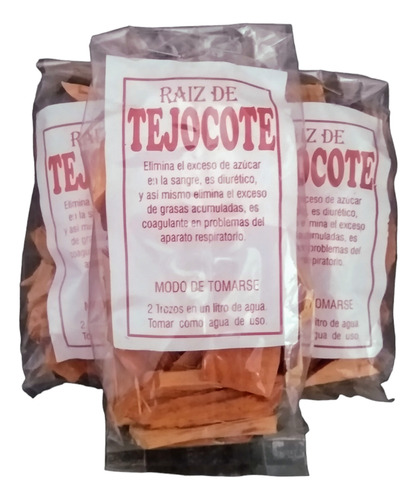 Te De Raiz De Tejocote 105g (5 Piezas)