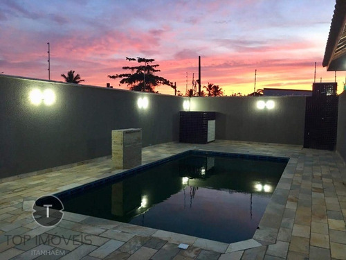 Imagem 12 de 27 de Casa Em Condomínio Com Piscina, Lado Praia No Cibratel Ii Em Itanhaém. - Ca00039 - 32928200