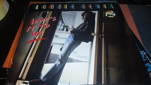 Robbie Nevil Wot's It To Ya Vinilo Maxi Temazo Italy 1986