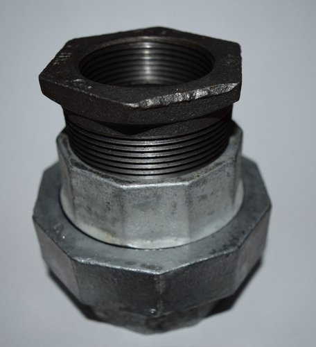Tuerca Union De 2 Galvanizada