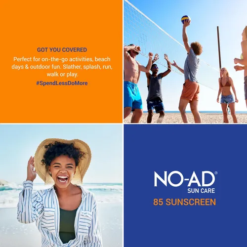No-ad Spf 85 Loción De Protector Solar | Protección De | Al