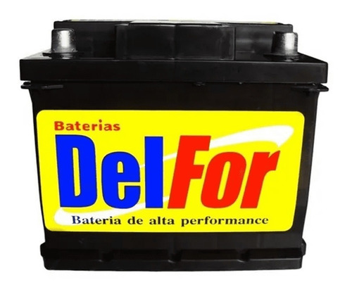 Bateria Estacionária Delfor 40ah 12v - Nobreak Tipo Df500